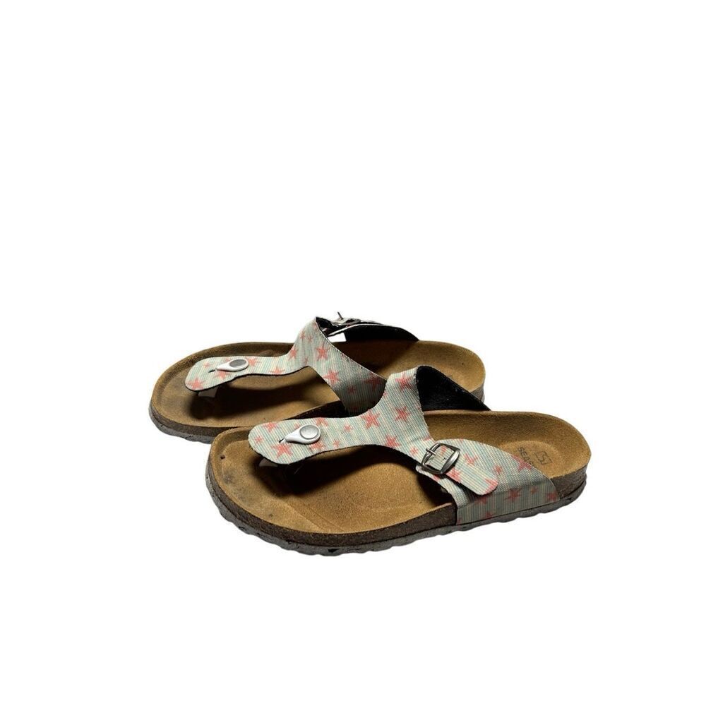 Seaside Cork Sandals Size 41 (10.5) made in Spain Starfish